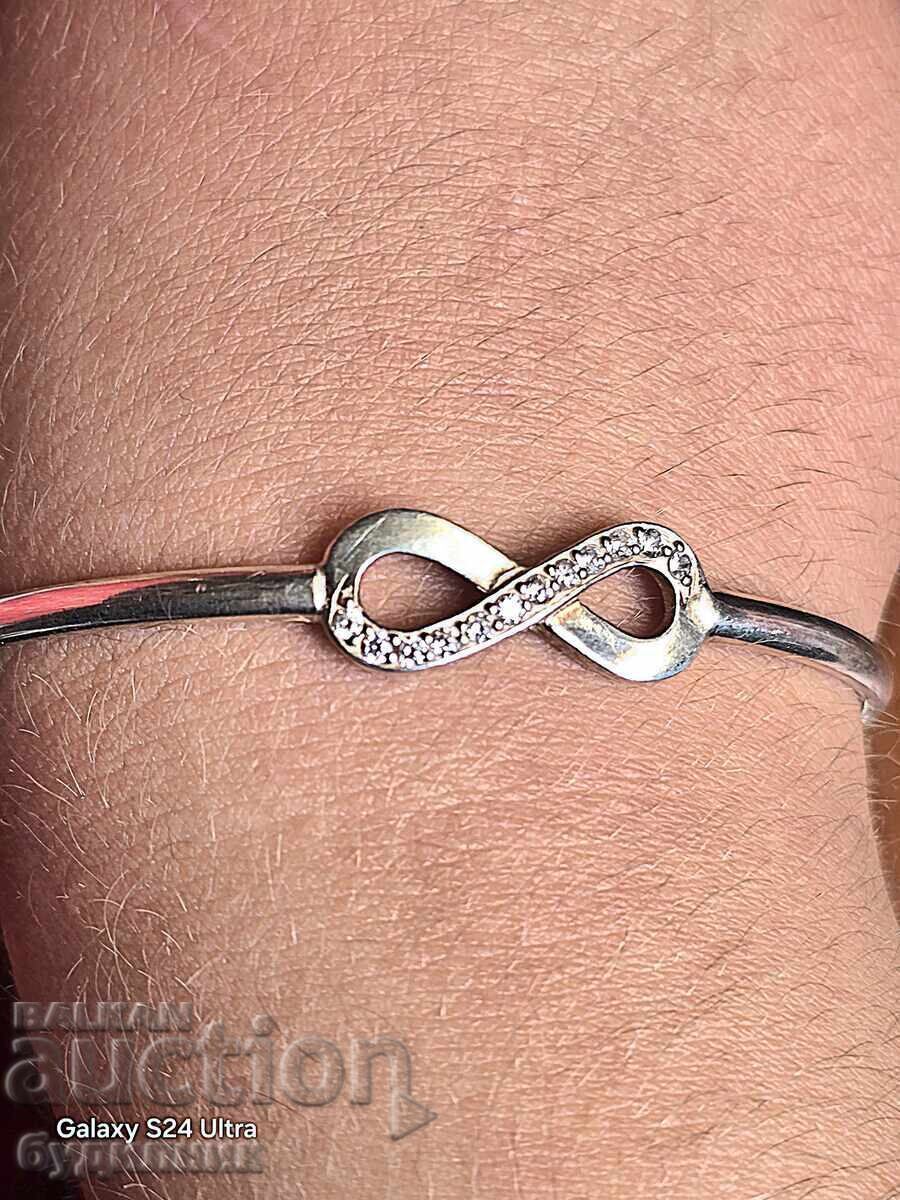 Δημοπρασία Ασημένιο Μασίφ Σκληρό Βραχιόλι. Βάζω πάνω από 100 Δημοπρασίες