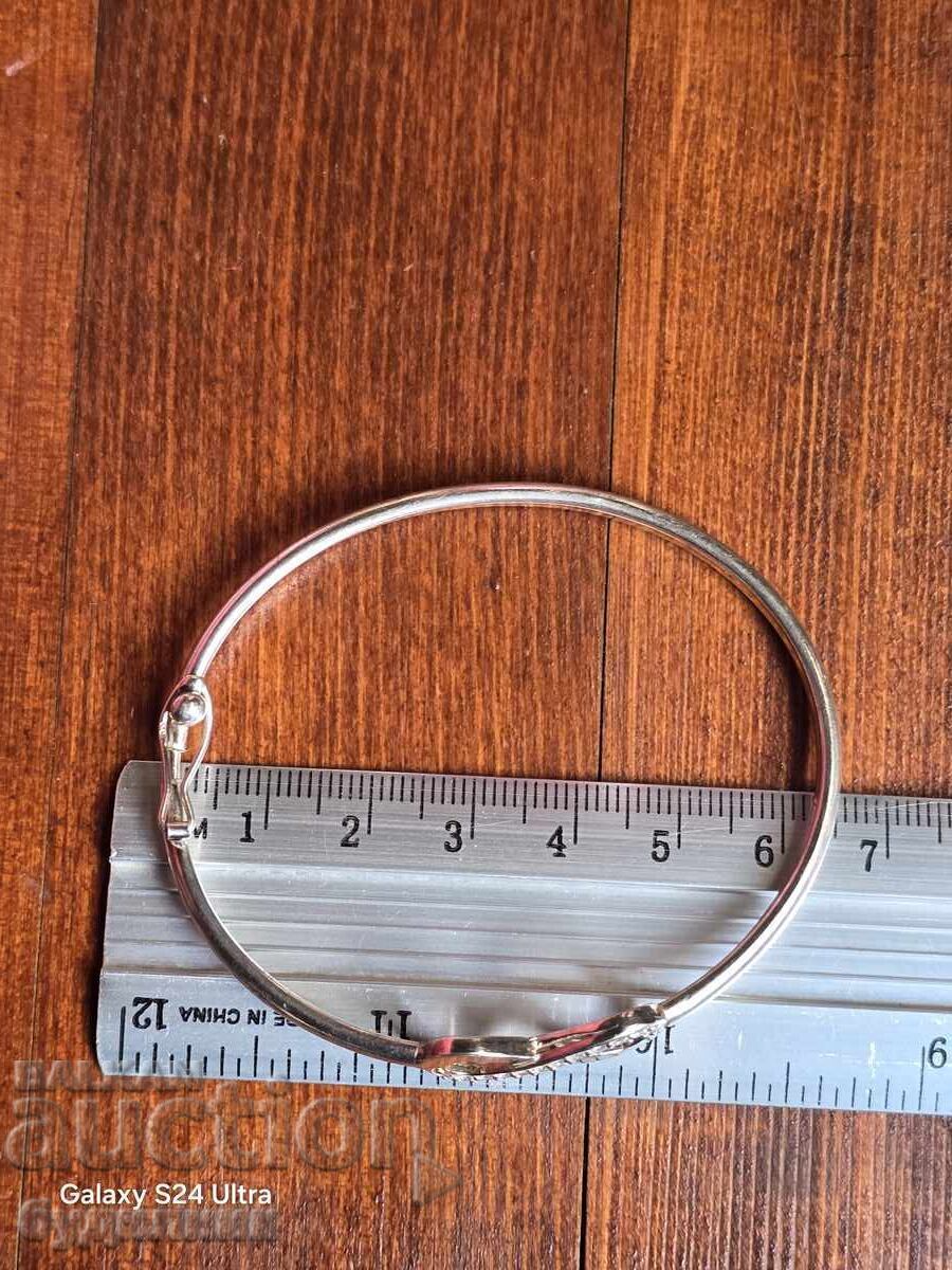 Ασημένιο Μασίφ Σκληρό Βραχιόλι. Βάζω πάνω από 100 Δημοπρασίες - 5