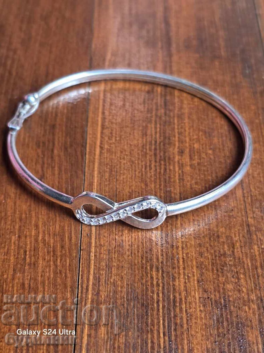 Ασημένιο Μασίφ Σκληρό Βραχιόλι. Βάζω πάνω από 100 Δημοπρασίες