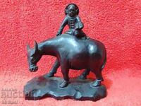 Figure of Hongwu, founder of the Ming dynasty, in the Celestial Empire