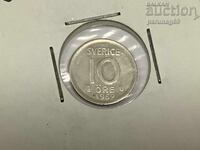 Σουηδία 10 ιορε 1962 ασήμι 0.400