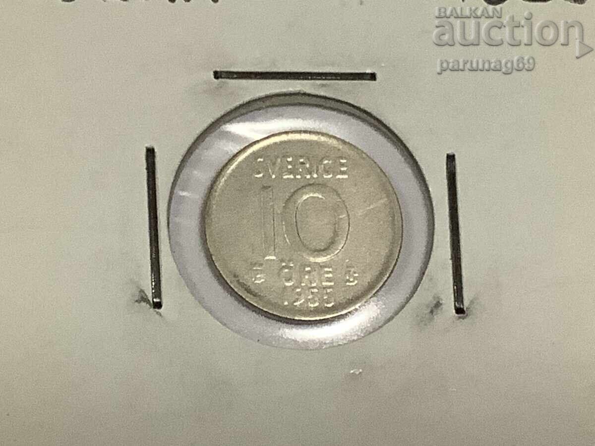 Σουηδία 10 ιορε 1955 ασήμι 0.400 Σουηδία 10 ιορε 1955 ασήμι 0.400