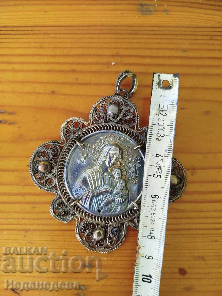 Icon, medallion, Filigree, panagia with price 35.60 BGN | € 18.20