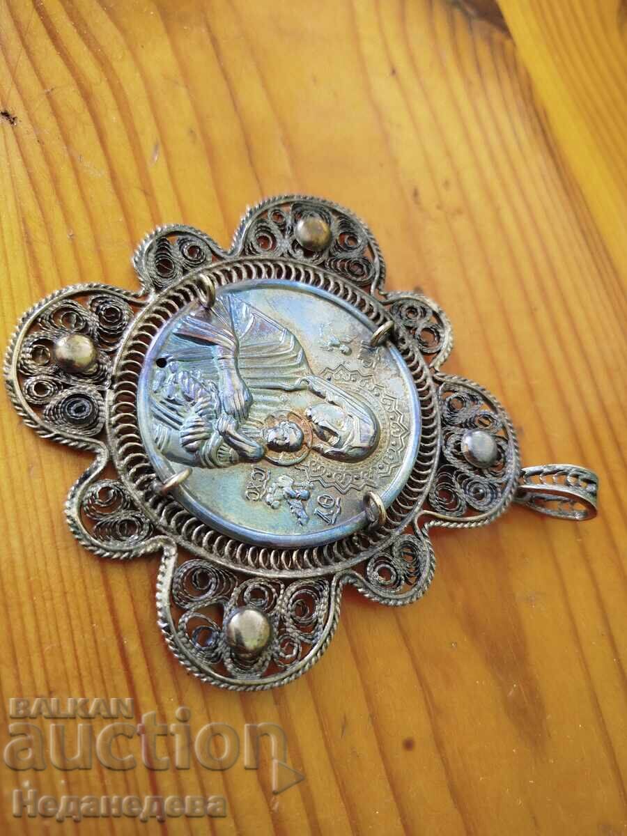 Delivery of Icon, medallion, Filigree, panagia