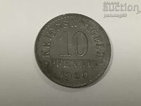 Γερμανία 10 πφένιγκ 1920 Νότγκελντ Μπράουνσβαϊγκ