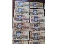 Lot of banknotes