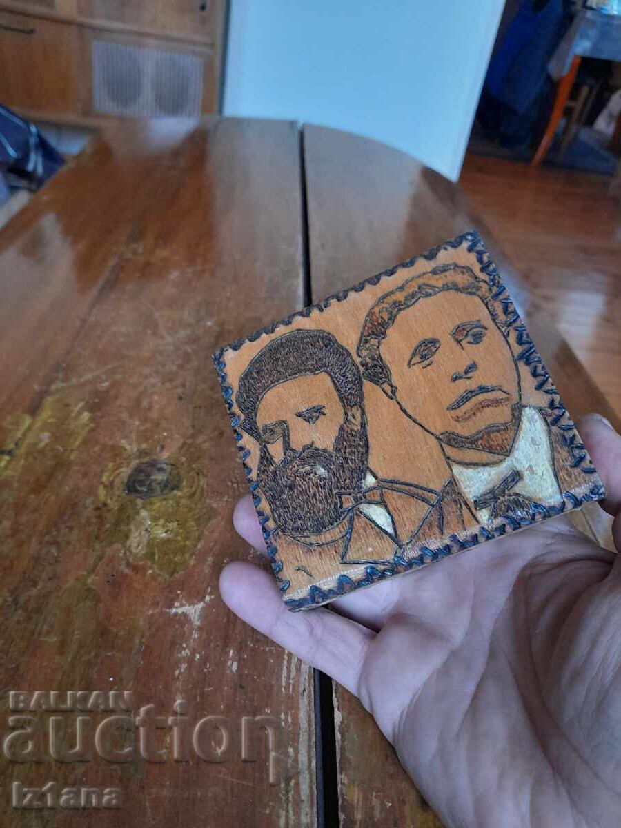 Παράδοση Παλιό ξύλινο κουτί Λέφσκι Σπάρτακ, Στάλιν, Μπότεφ, Λέφσκι