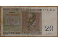20 Франка 1956 година, Белгия