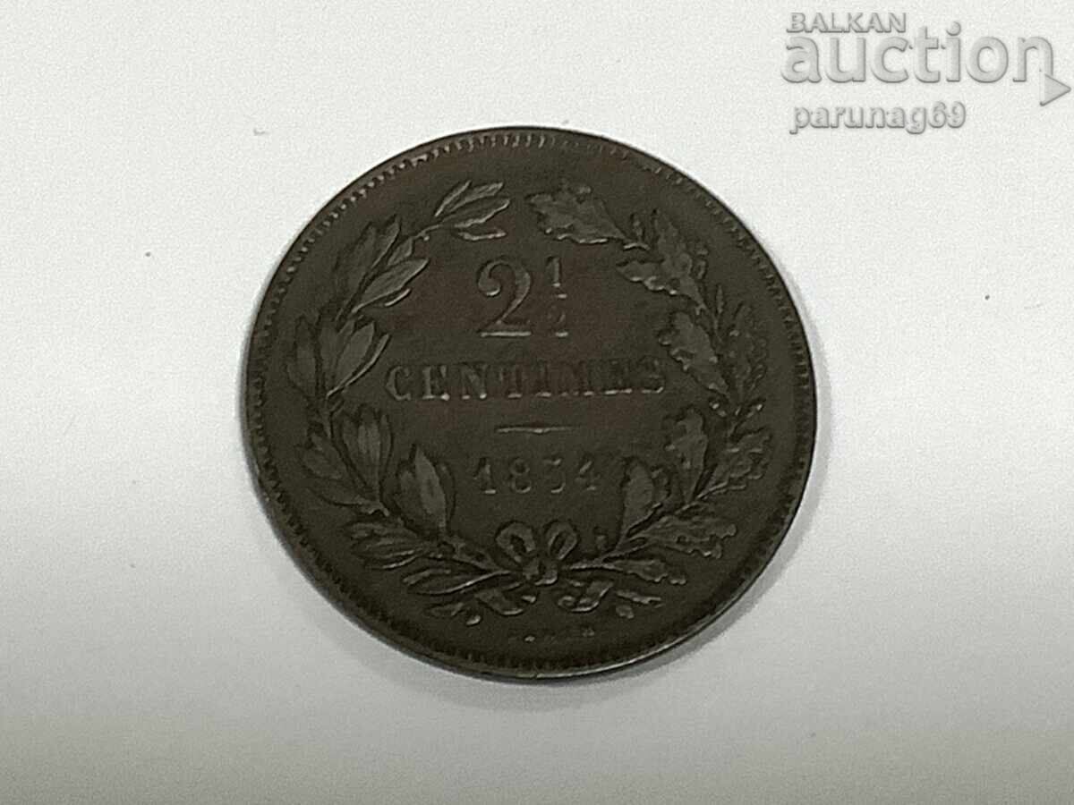 Λουξεμβούργο 2½ σεντ 1854