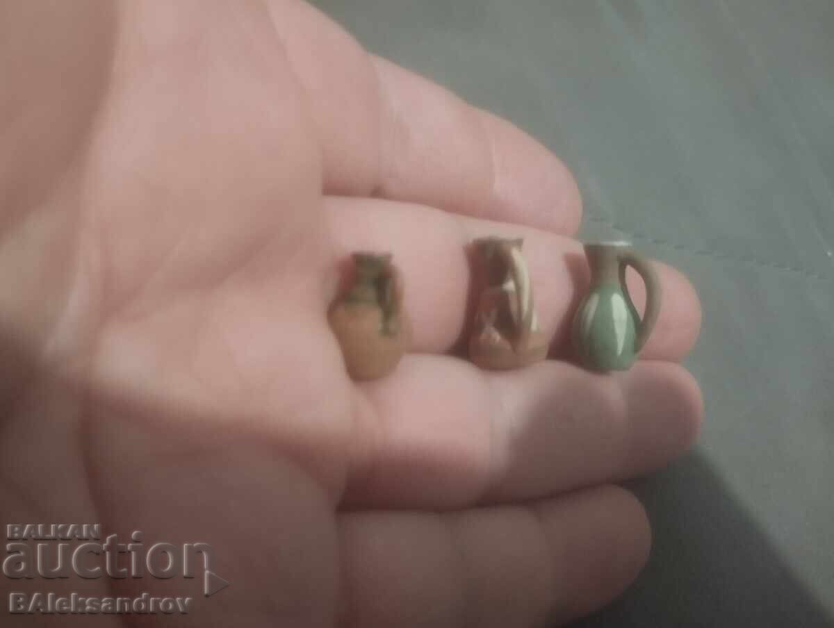 Masterful Miniature Painted Pots with price € 7.80 | 15.26 BGN