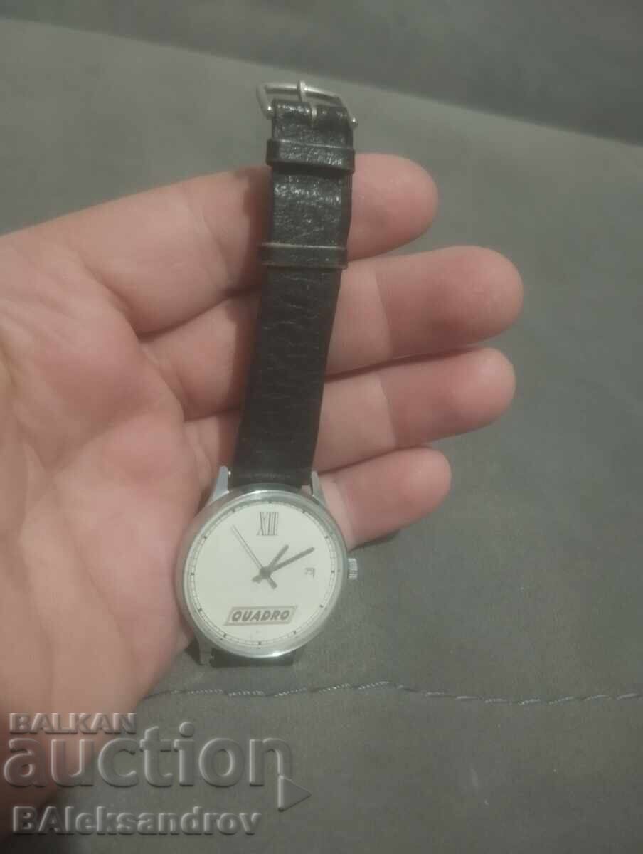 Ρολόι χειρός λειτουργικό QUADRO