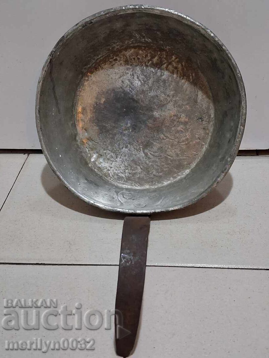 Old copper pan, copper, tray, copper vessel - 7