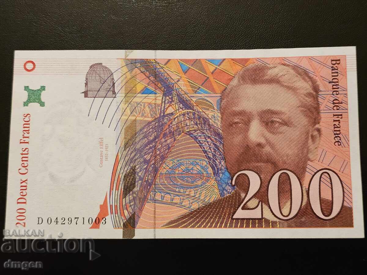 200 φράγκα Γαλλία 1996 UNC 200 φράγκα Γαλλία 1996 UNC