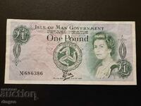 1 паунд остров Ман 1983