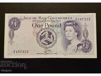 1 λίρα Νήσου Μαν 1979