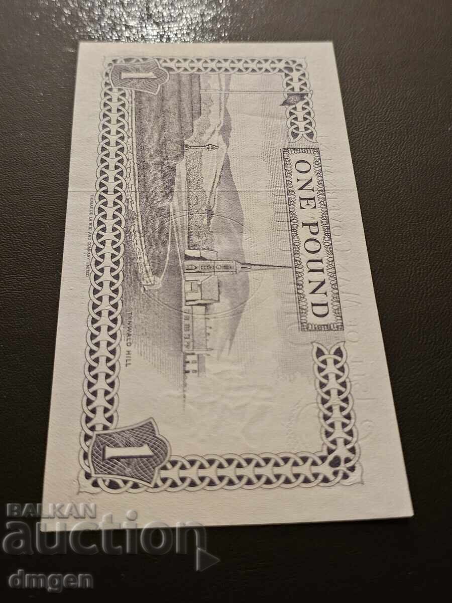 Auction 1 Isle of Man pound 1991 Auction 1 Isle of Man pound 1991