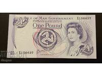 1 λίρα Νήσου Μαν 1991