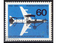 1962. Berlin. 50th Anniversary of Airmail.