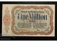 Germany, 1 Million Mark Duisburg 1923, aUNC