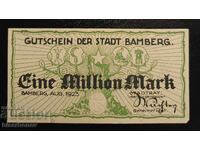 Germany, Germany 1 Million Mark Bamberg, 1923, aUNC
