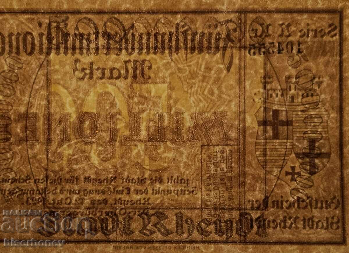 Δημοπρασία Γερμανία, Γερμανία 500 εκατομμύρια μάρκα Ρχάιντ 1923, aUNC