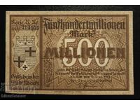 Germany 500 Million Mark Pheid 1923, aUNC