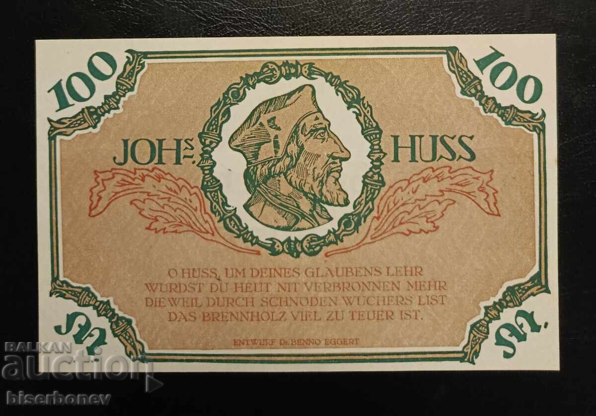 Germania, Germania 100 mărci Konstanz 1922, UNC