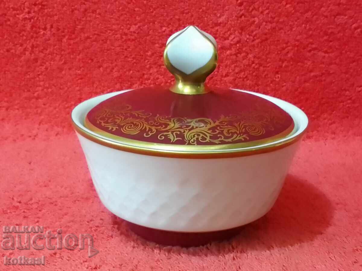 Стара порцеланова купа захарница Reichenbach R Германия GDR с цена 55.50 лв. | € 28.38