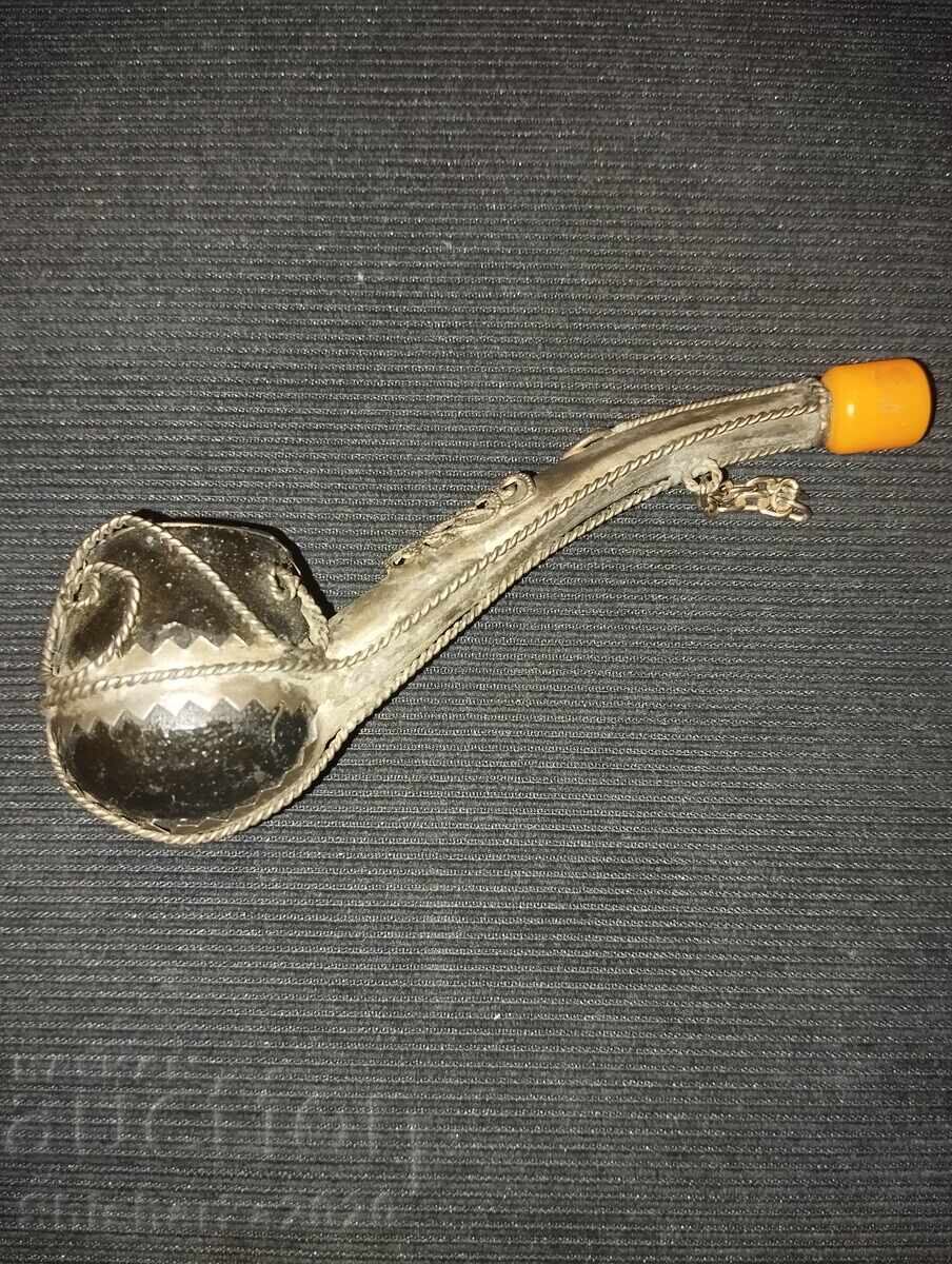 Pipă veche filigran - 6