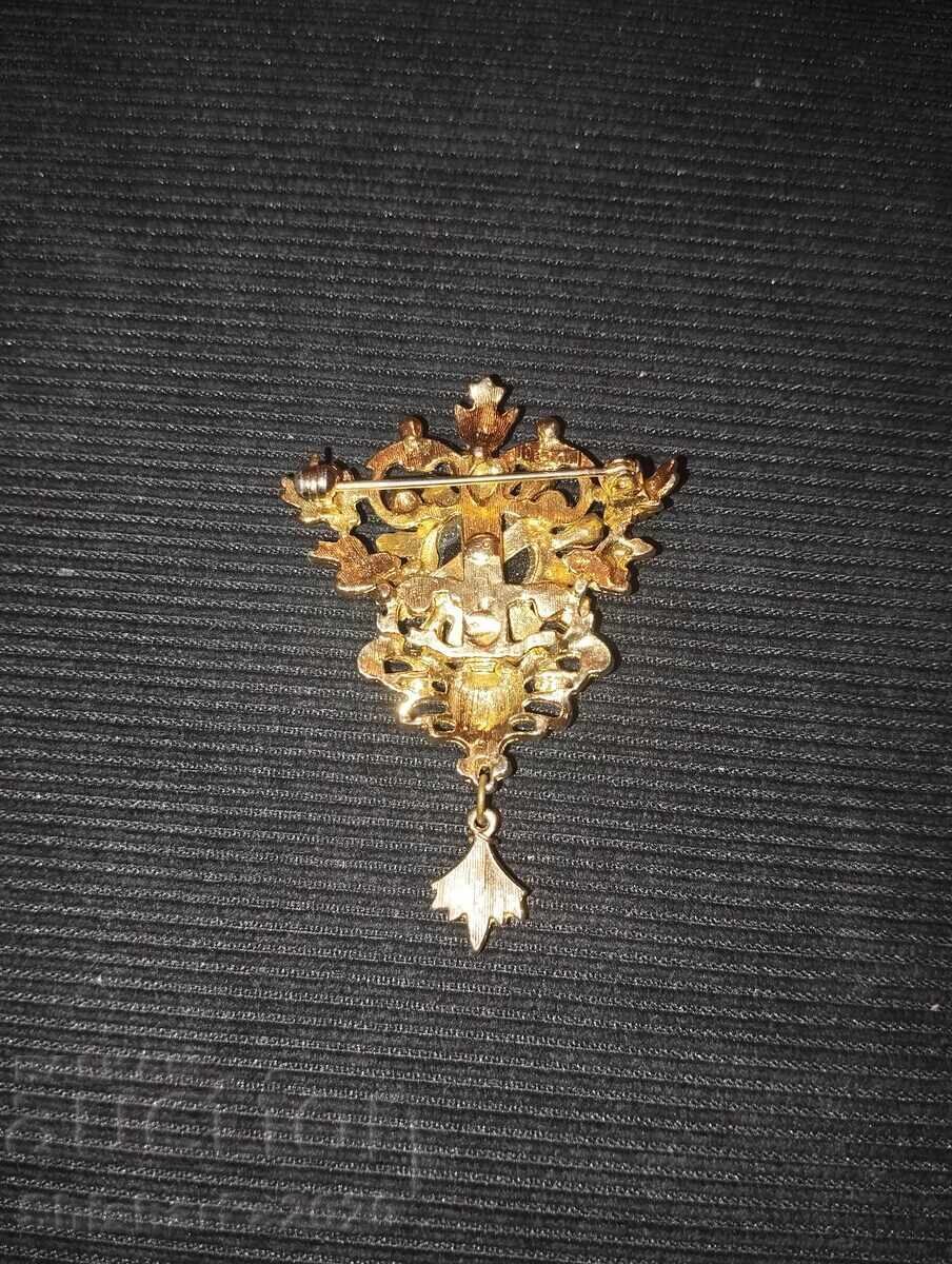 Broșă vintage Sphinx, anii '60 - 5