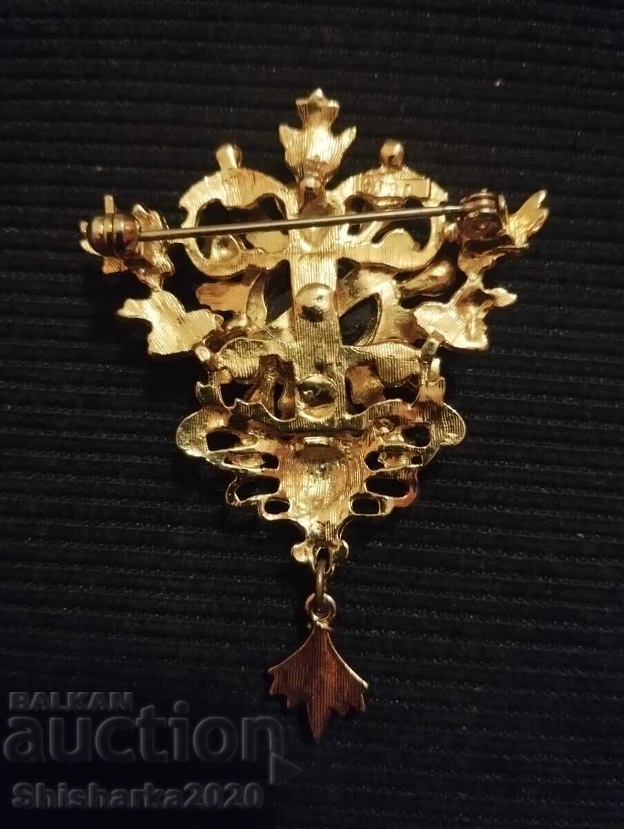 Broșă vintage Sphinx, anii '60 - 6