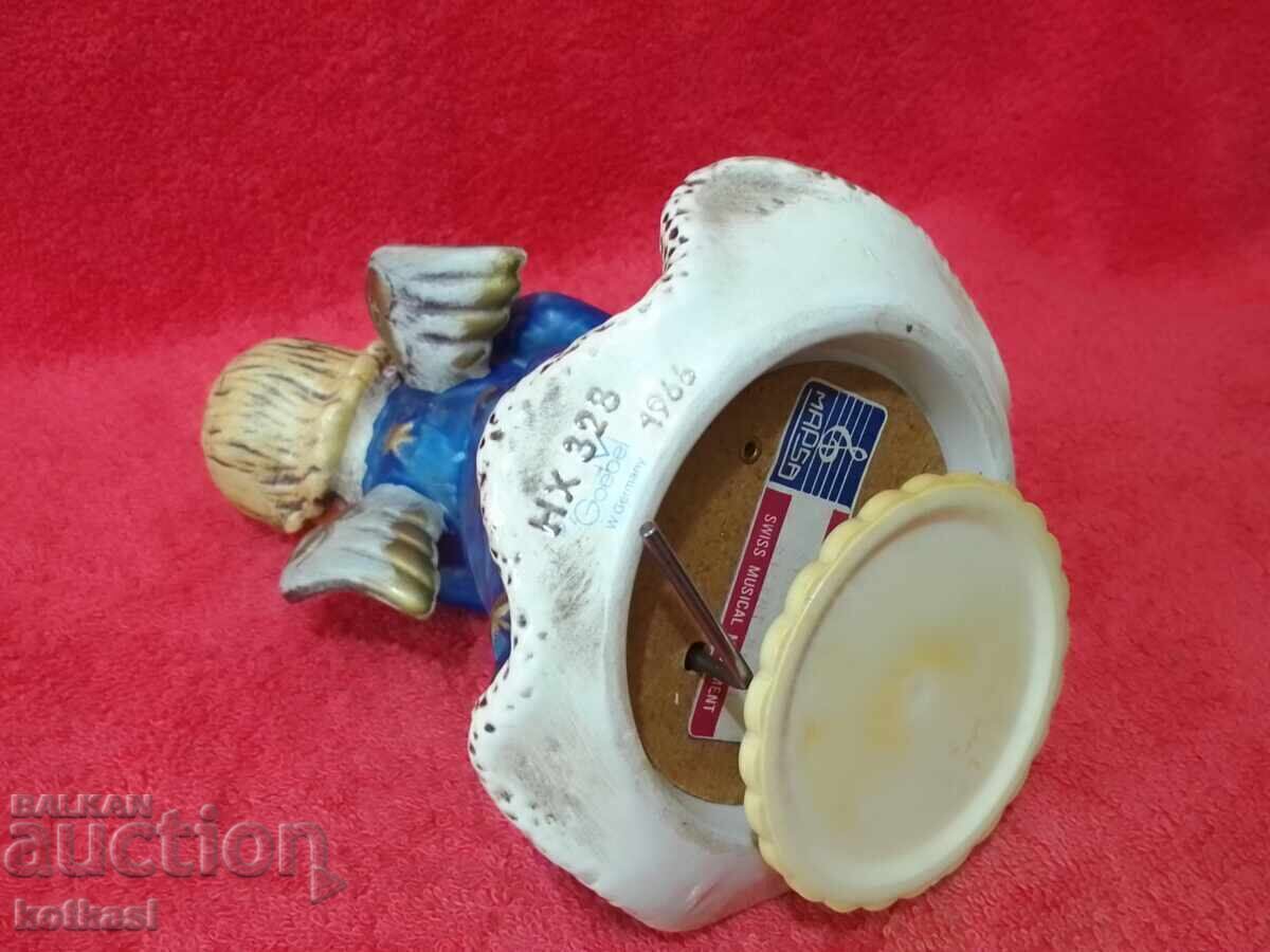 Стара музикална порцеланова фигура Goebel HX 328 /1966 - 6