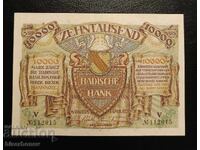 Germany 10,000 Mark Mannheim 1923, UNC