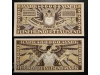 Germany, Germany 500,000 Mark Mannheim 1923, UNC