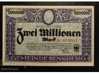 Germany, German 2 Million Mark Banknote 1923, aUNC