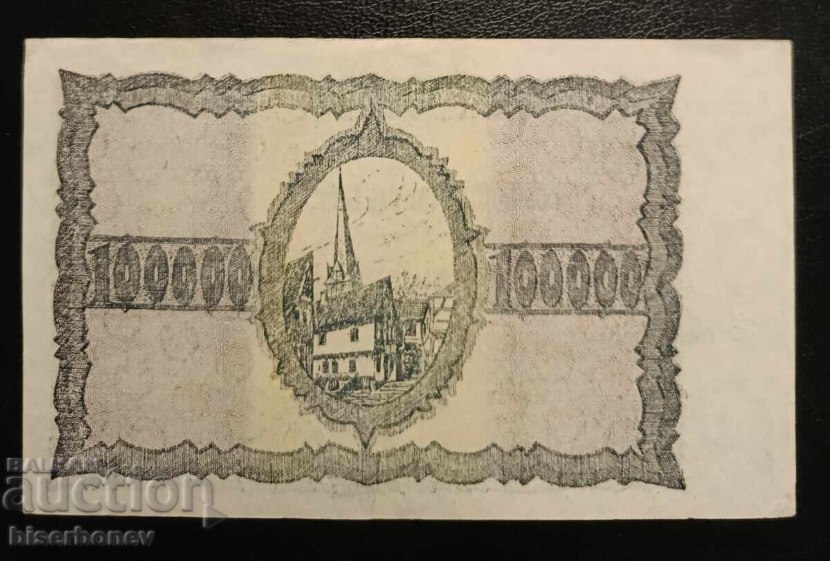 Germany, 100,000 Mark Mannheim, 1923, aUNC with price 18.00 BGN | € 9.20
