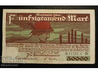 Germany, Германия 50 000 марки Мюнхенгладбах, VF