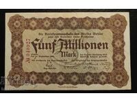 Germany, Germany 5 Million Marks Wetzlar 1923, XF+