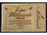 Germany, Germany 1 Billion Marks Wetzlar 1923, XF+