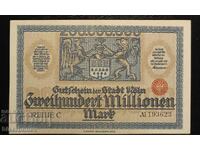 Γερμανία, Γερμανία 200 εκατομμύρια μάρκα Κολωνία 1923, UNC