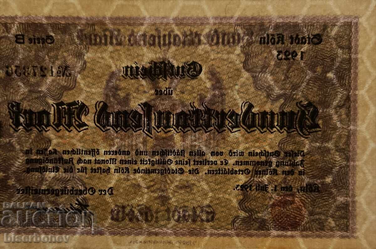 Auction  Germany, Germany 100,000 Mark Cologne 1923, aUNC++