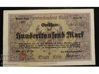 Germany, Germany 100,000 Mark Cologne 1923, aUNC++