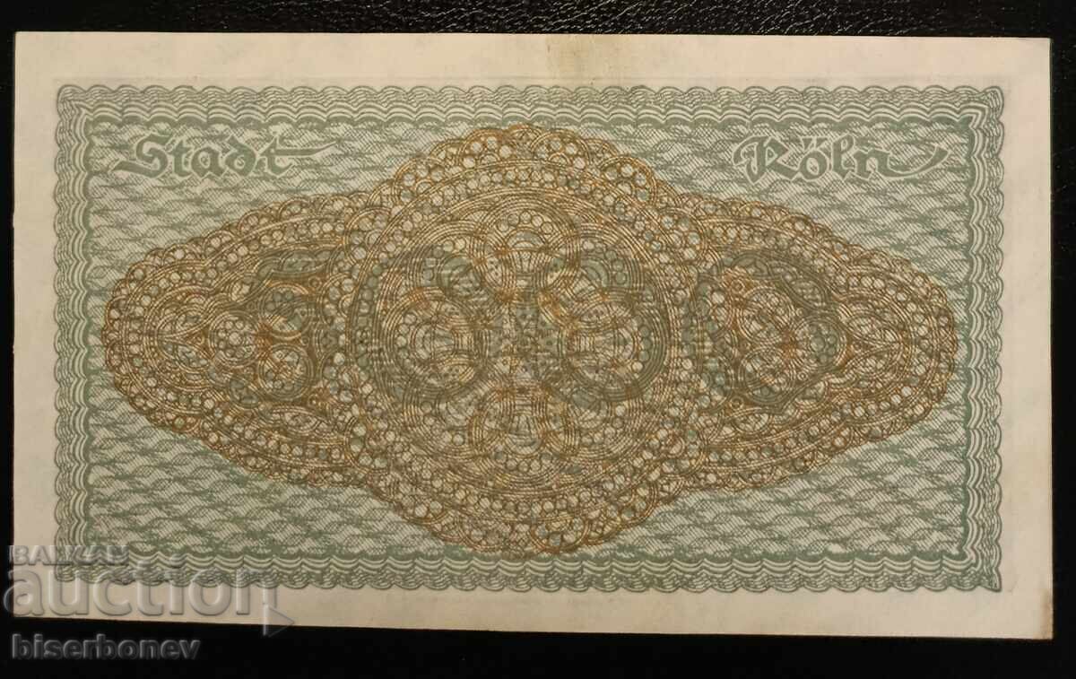 Γερμανία, Γερμανία 5000 μάρκα Κολωνία 1923, aUNC με τιμή 10.00 BGN | € 5.11
