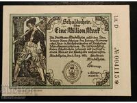 Germania, Germania 1 milion mărci Mindenheim 1923, aUNC/UNC-1