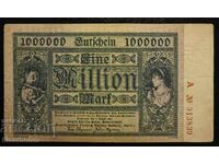Γερμανία, Γερμανία 1 εκατομμύριο μάρκα Χάμπορν 1923, VF