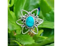 Inel de argint cu turcoaz