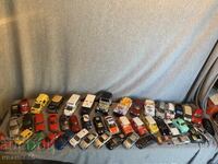 Large lot of toy cars