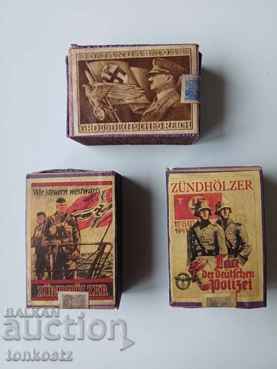 3 Matches DEUTSCHES REICH 3 Matches DEUTSCHES REICH