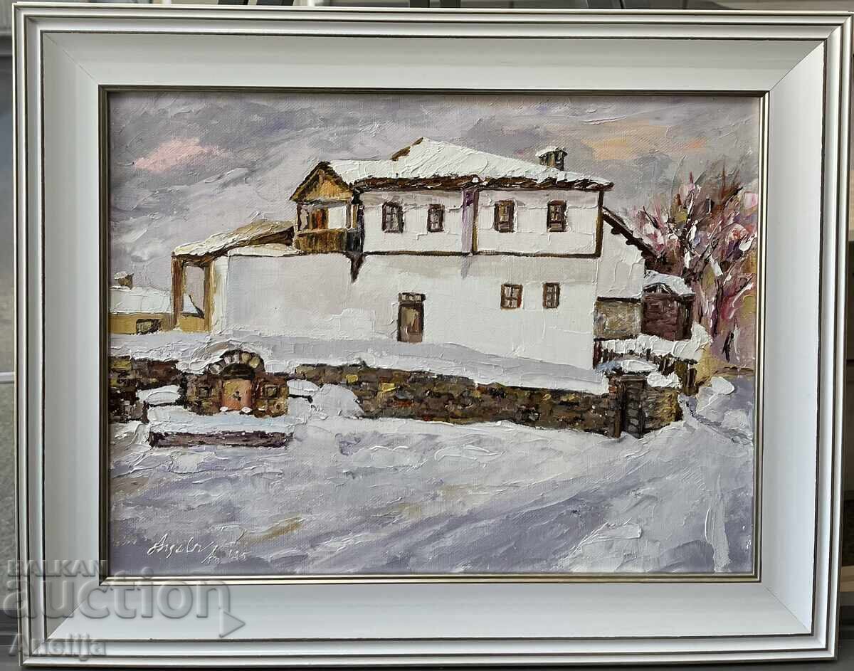 Αγροτικό χειμωνιάτικο τοπίο Μποζέντσι