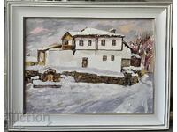 Αγροτικό χειμωνιάτικο τοπίο Μποζέντσι